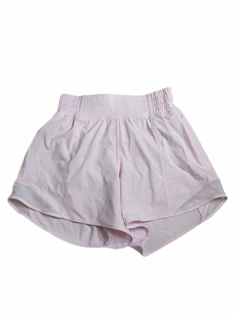 Lululemon Hotty Hot High-Rise Short *4" *Lined (Pink Organza) Size 4